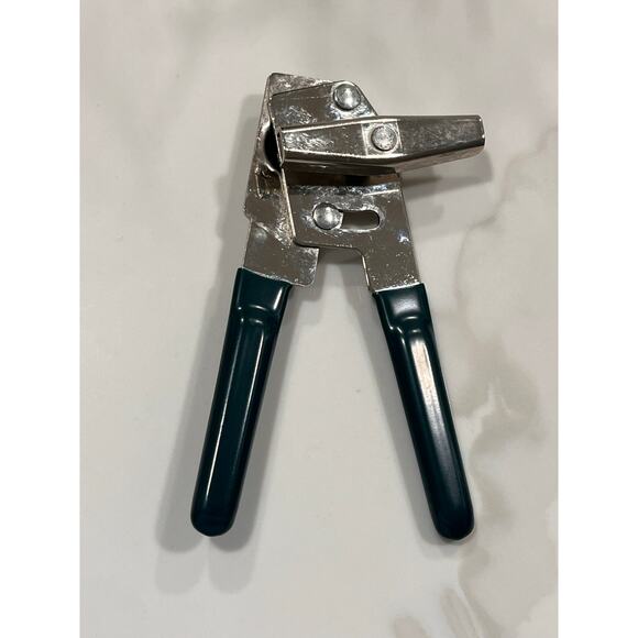 Vintage Swing-A-Way Can Opener Green Handle USA Made Manual Kitchen Tool - Picture 4 of 8